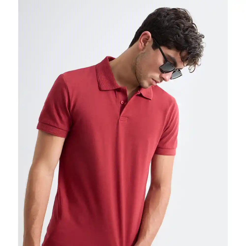 Polo Sport Básica Hombre Seven Sven Talla M