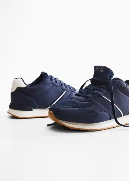 Zapatos Deportiva Aira Azul Talla 30 Niños Mango