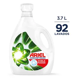 Detergente Liquido Ariel Doble Poder de 3.7L Jabon Para Ropa