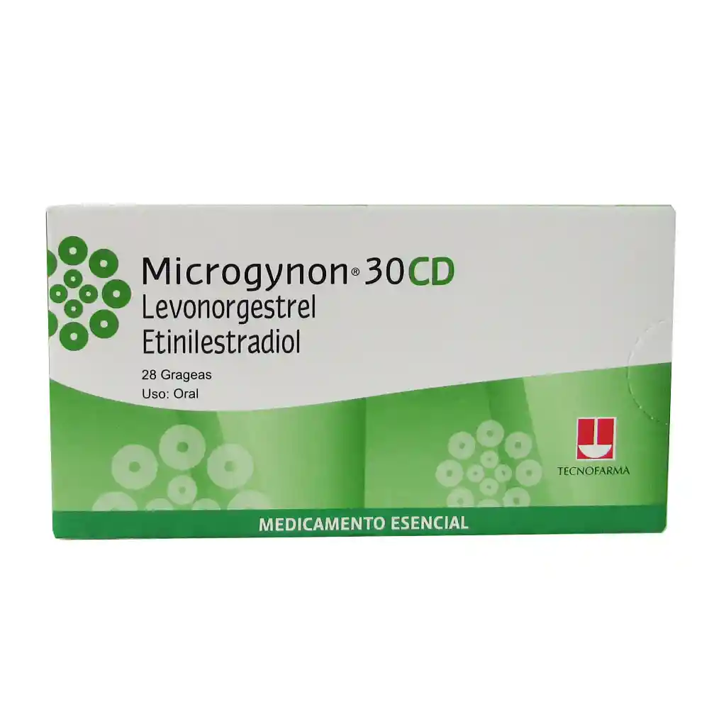 Microgynon 30 CD Anticonceptivo Grageas 