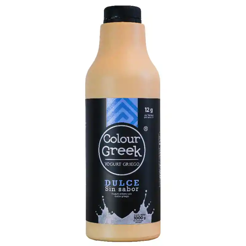 Colour Greek Yogurt Griego Dulce Sin Sabor