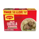 Caldo con Costilla MAGGI Desmenuzado paga 10 lleva 12 sobres x 108g