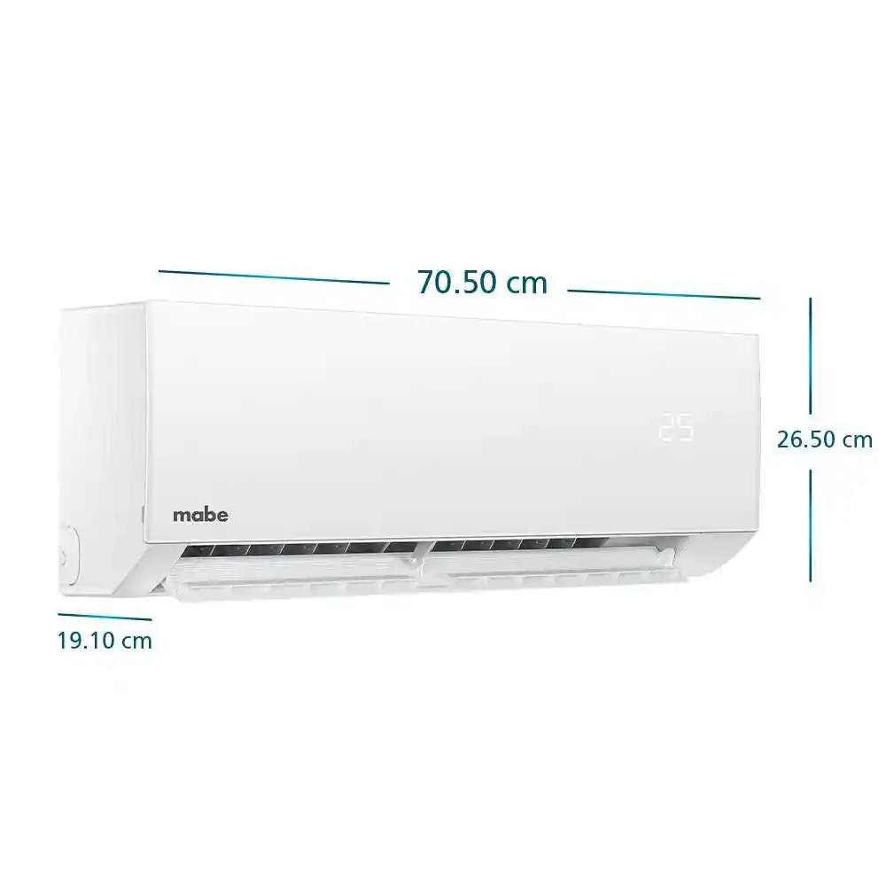 Aire Acondicionado Convencional Mabe 9000 Btu 115 V Mmt09cabwccc1