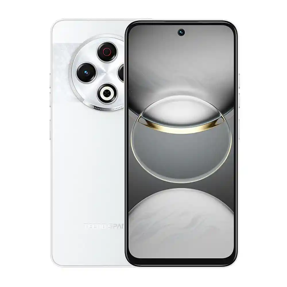 Celular Tecno Mobile Kl6 256 Gb 8 Gb Ram Blanco Manual de Instruccionespin Bandejaestuche Trasero