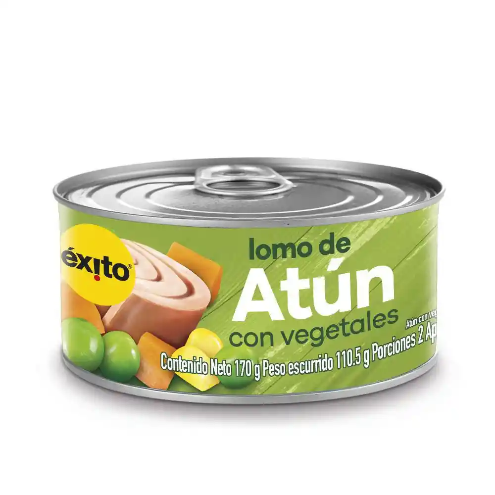 Atún Con Vegetales Exito Marca Propia 170 Gr