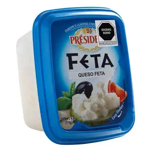 President Queso Tipo Feta Desmoronado
