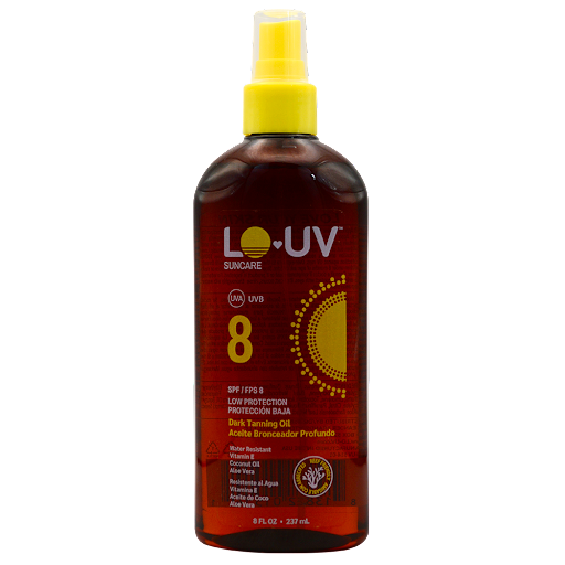 Aceite Bronceador No-ad Spf 8 X