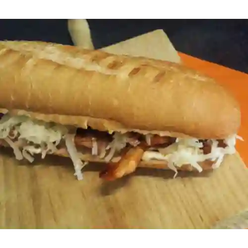 Mr Sandwich de Pollo Asado y Tocineta