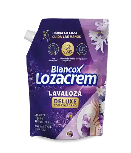 Blancox Lavaloza Loza Crem Deluxe Con Colágeno