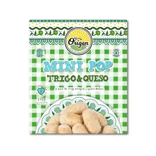 Mini Pop Integrales Con Queso - Del Origen