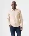 Camisa Hombre Beige Talla XL 812G503_BEI161120 Americanino