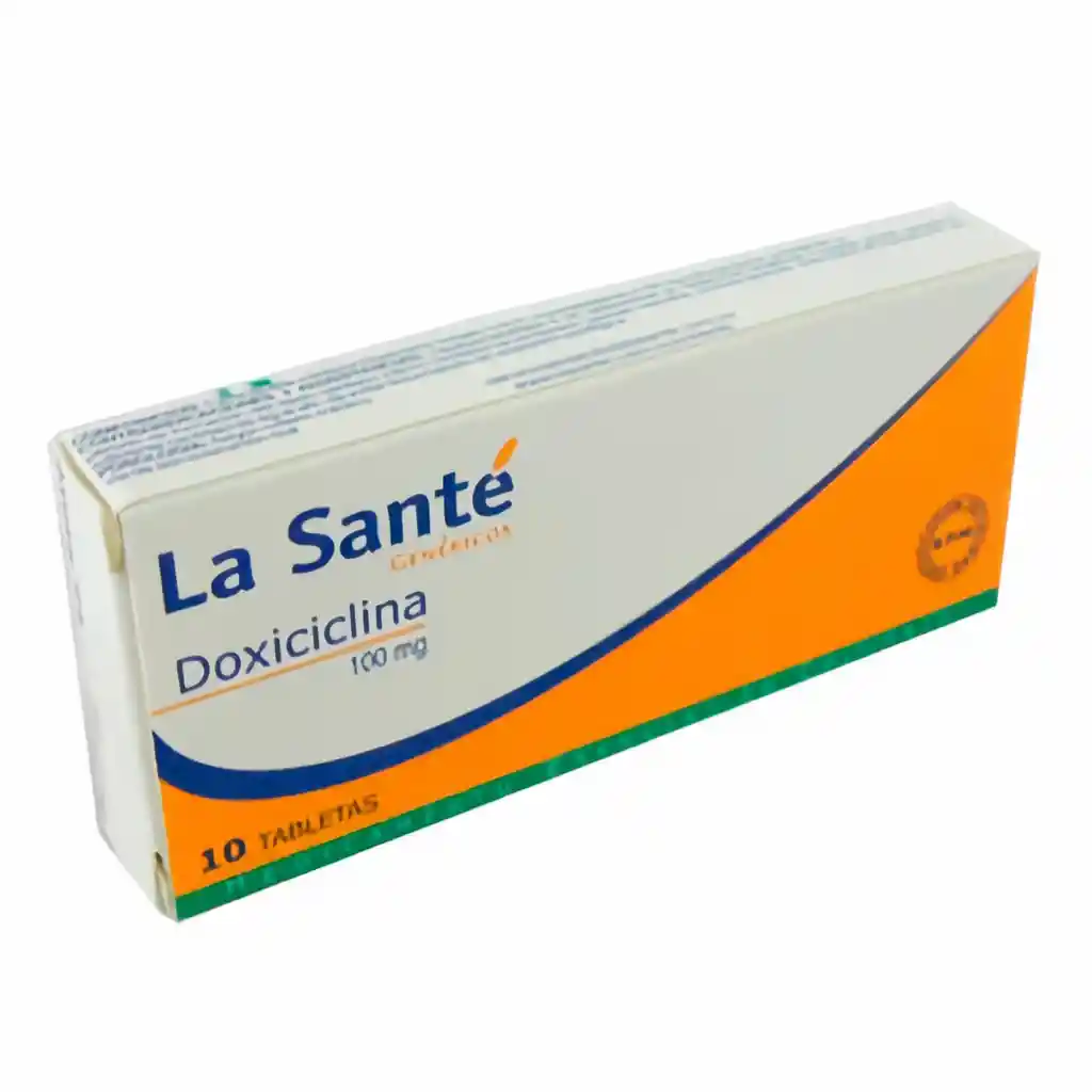 Doxiciclina 100 Mg 10 Tabletas Ls
