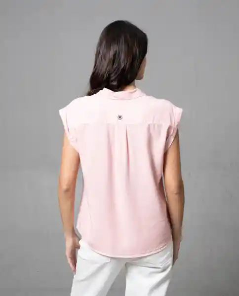 Camisa Mujer Rosa Talla S 210G003 Rifle