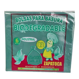 Bolsa Para Basura Industrial Verde 65 x 100 Zapatoca