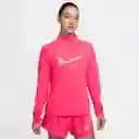 Nike Camiseta Swsh Hbr Hz Mid Rosado Para Mujer Talla L