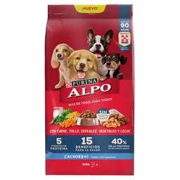 Purina Alpo Alimento para Perro Cachorro Carne Pollo 