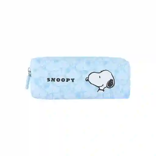 Cosmetiquera Rectangular Serie Snoopy Multiprint Pequeña Miniso