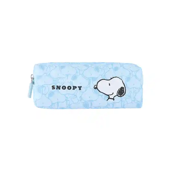 Cosmetiquera Rectangular Serie Snoopy Multiprint Pequeña Miniso