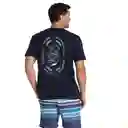 Camiseta Manga Corta Vintage Harbor Hombre Azul-l