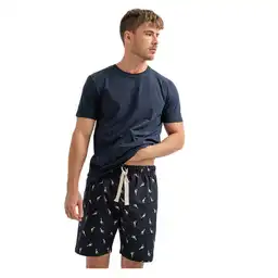 Bermuda Bota Recta en Tejido Plano Masculino Zas Punto Blanco Talla M