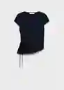 Jersey Pepa Navy Talla XS  Mujer Mango