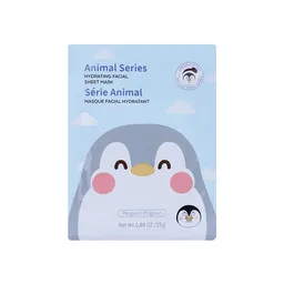 Mascarilla Facial Hidratante Animal Pingüino Miniso