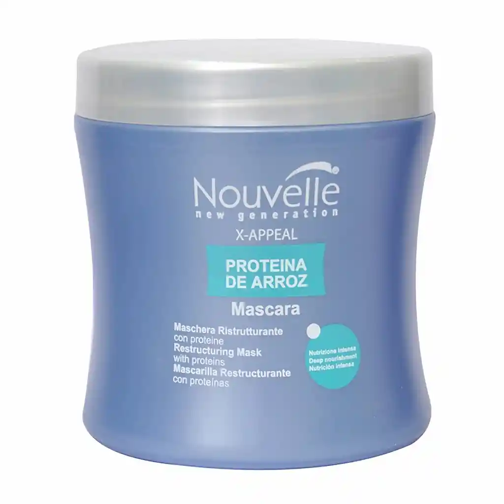 Nouvelle Mascarilla Capilar Proteína de Arroz