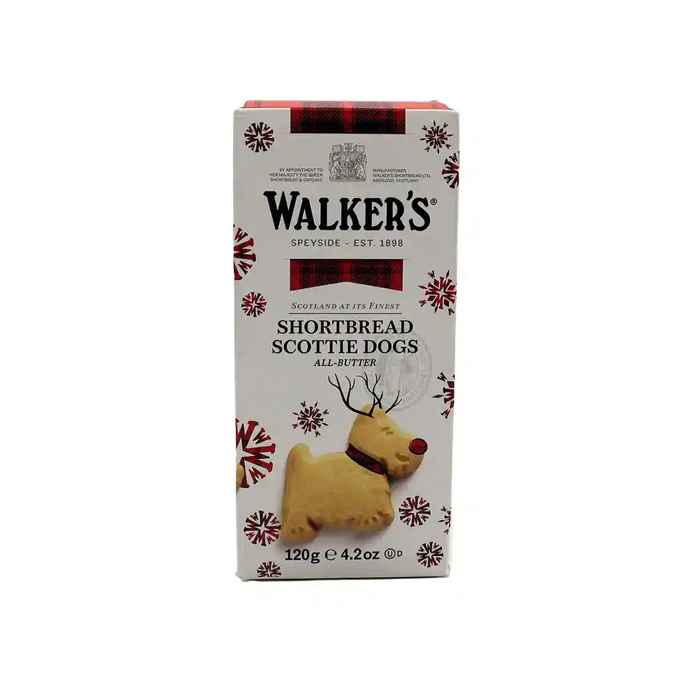 Galleta Shortbread Scottie Dogs Walkers