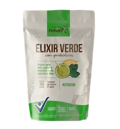 Funat Refresco en Polvo Elixir Verde Con Probióticos
