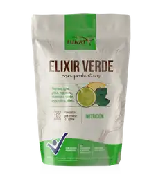 Funat Refresco en Polvo Elixir Verde Con Probióticos