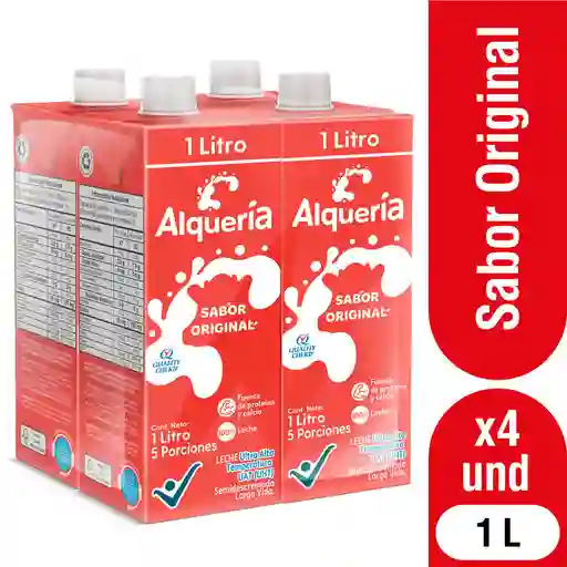 Alqueria Leche Entera Sabor Original Tetra