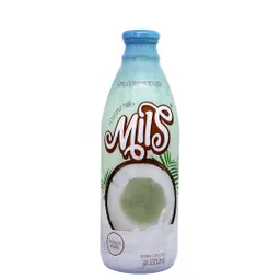 Mils Leche de Coco sin Azúcar Añadida 