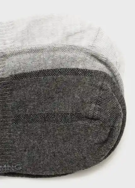 Calcetines Minitobi Gris Talla 42 Hombre Mango
