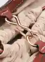 Bolso P Emilia Cuero Talla 99 Mujer Mango