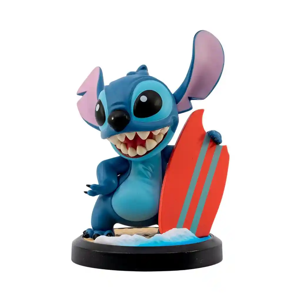 Figura Coleccionable Stitch Surfista Disney