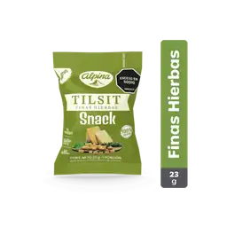 Alpina Queso Snack Tilsit Finas Hierbas 23 g
