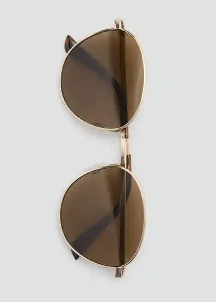 Gafas de Sol Brook Oro Talla 99 Mujer Mango