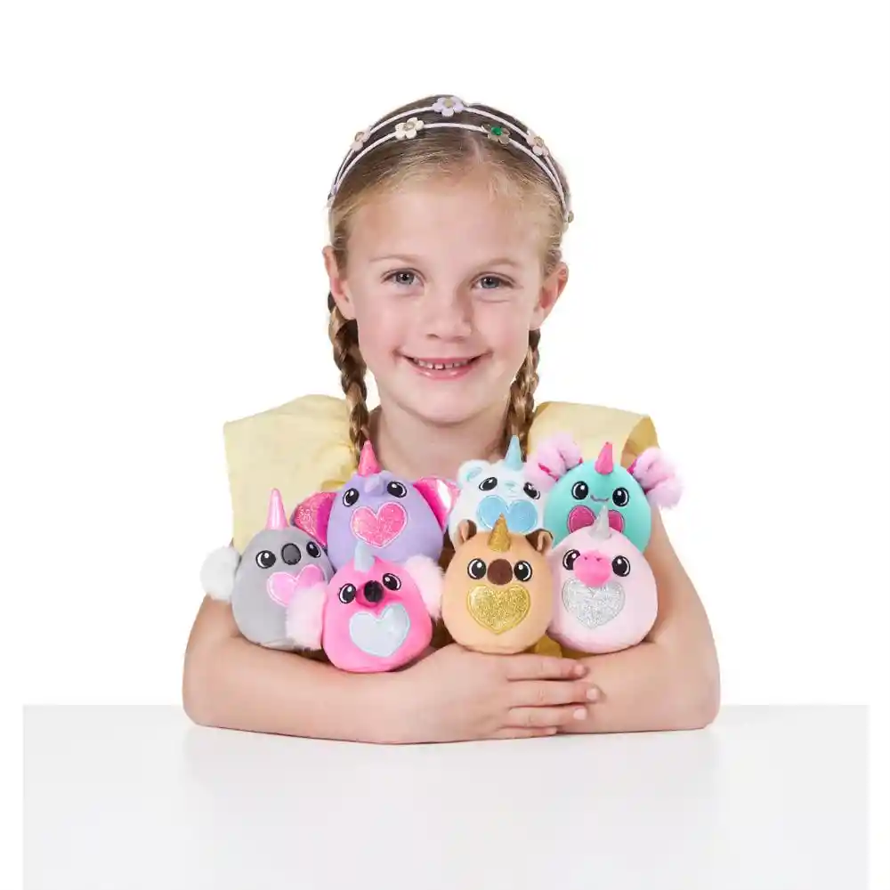 Peluche Sorpresa Eggzania Baby Mania Con 5 Sorpresas