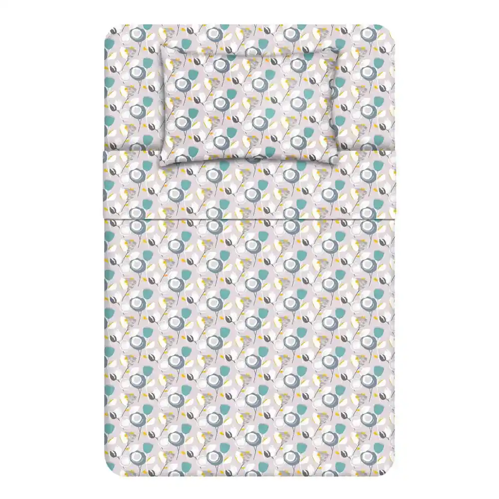 Juego Cama S Mottas Sencillo (100 X 190 Cm) 144 Polialgodón 22700125