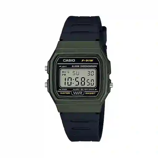 Reloj Retro Hombre Negro F_91WM_3A Casio