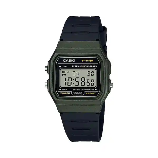 Reloj Retro Hombre Negro F_91WM_3A Casio