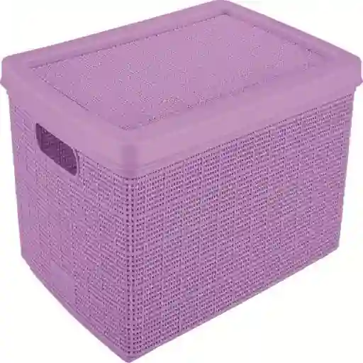 Rimax Canasta Fique Lavanda 13 L
