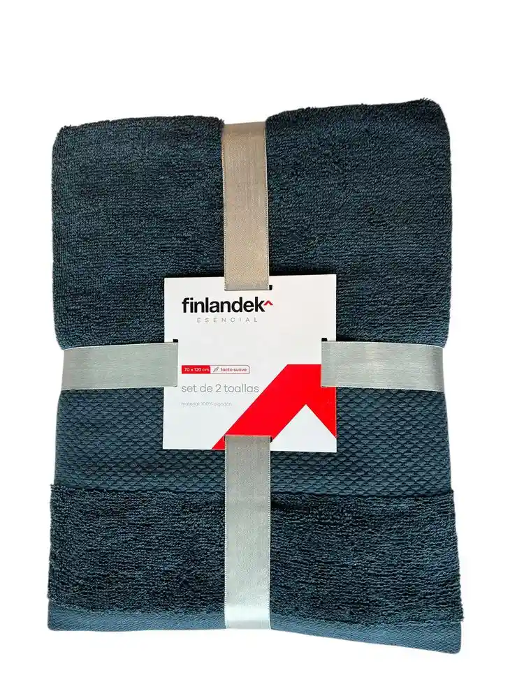 Setx2 Pzas Toalla Baño Finlandek Toacotton8