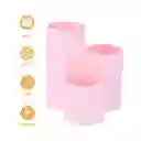 Portalápiz de 3 Ranuras Mori Girl Rosa Miniso