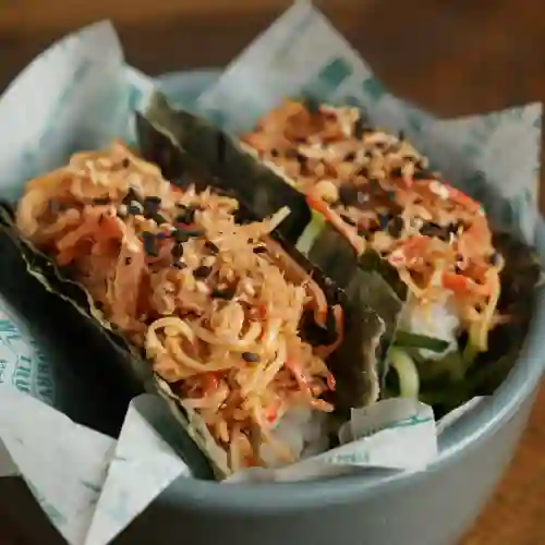 Nori Taco Chilli Crab