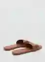 Sandalias Horse Cuero Talla 36 Mujer Mango