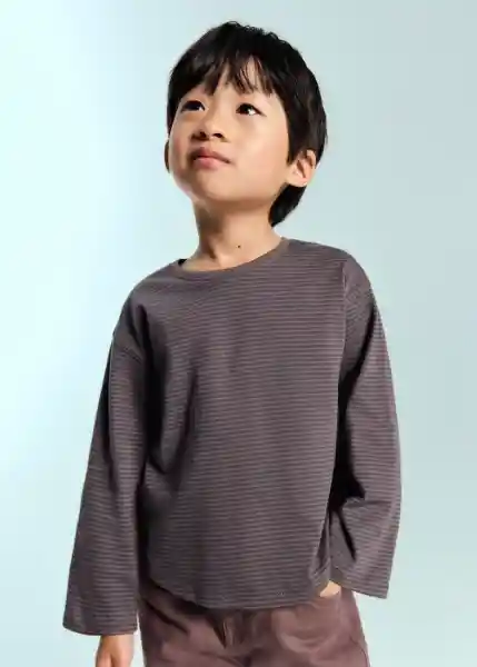 Camiseta Micro Coffee Talla 66 Niños Mango