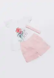 Conjunto Corto 5t-blanco