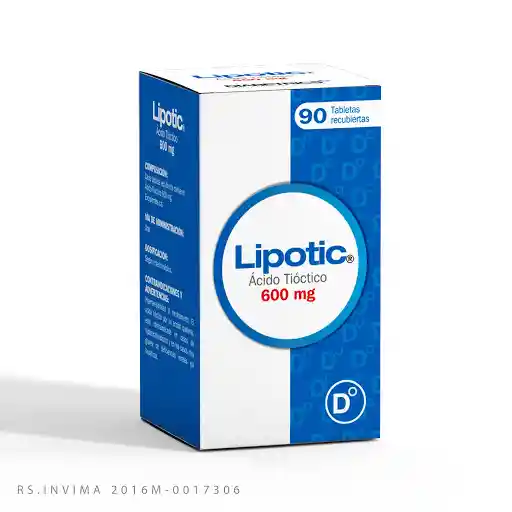 Procaps-Lipotic Diabetrics Healthcare 600 Mg 90 Tableta S A Pae