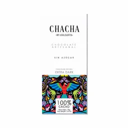 Chacha Ana Santa Chocolate Dark 100% Cacao
